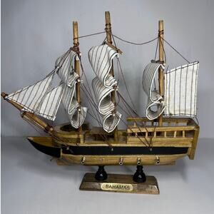 Wooden Bahamas Sailboat